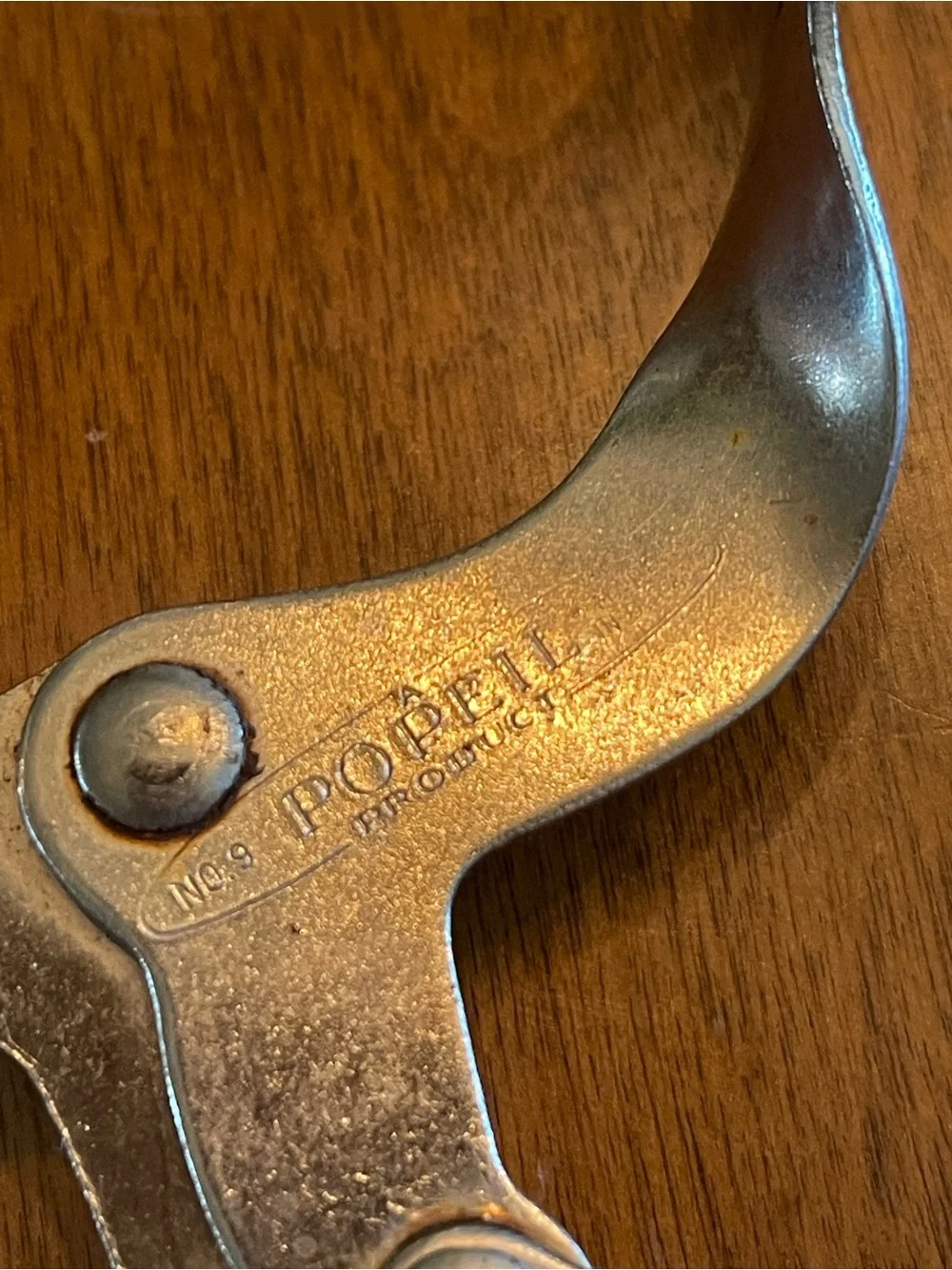 Vintage salad tongs